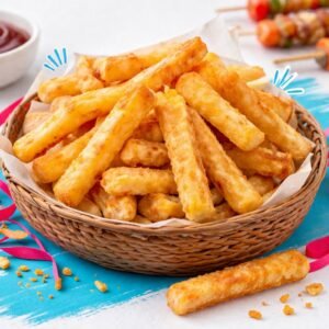 CRUNCHY BBQ FRIES SNACH
بطاطا مقرقشة بنكهة الباربكيو