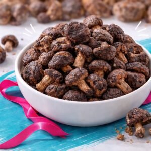 CRUNCHY BBQ MUSHROOM SNACK
فطر مقرقش بنكهة الباربكيو