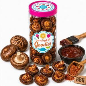 CRUNCHY BBQ MUSHROOM SNACK
فطر مقرقش بنكهة الباربكيو