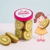 CRUNCHY UNPEELED GREEN KIW SNACK
كيوي أخضر مع القشر مقرقش