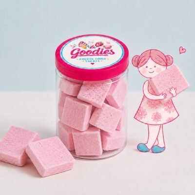 STRAWBERRY CRUNCHY ICECREAM
آيسكريم فراولة مقرقش