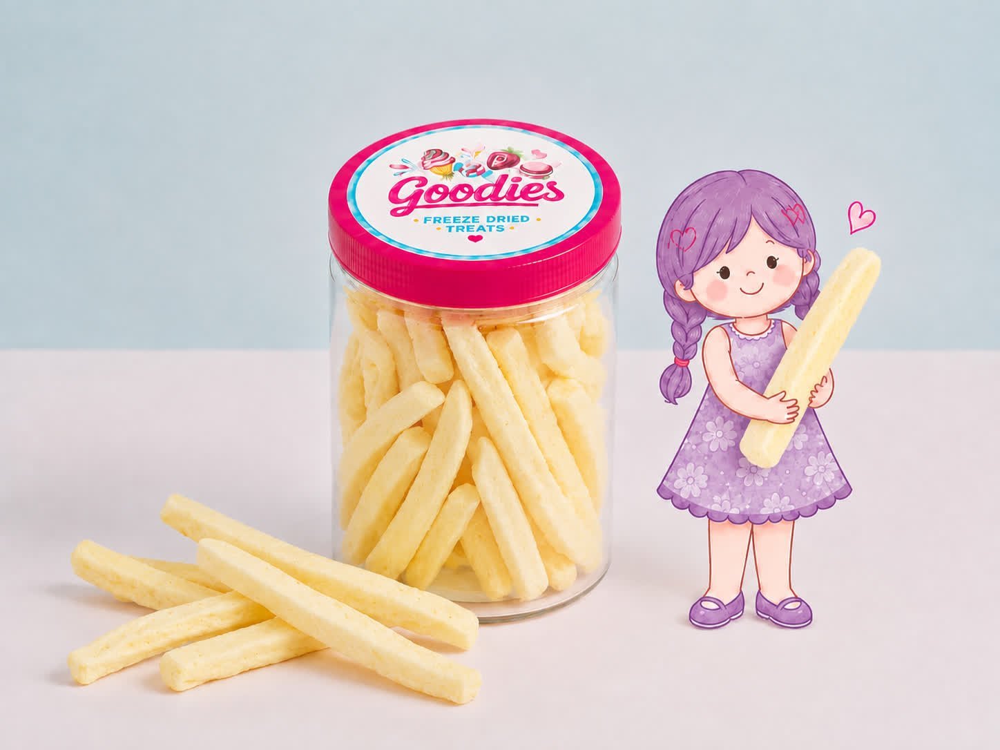 CRUNCHY SALTY FRIES
بطاطا بنكهة الملح مقرقش