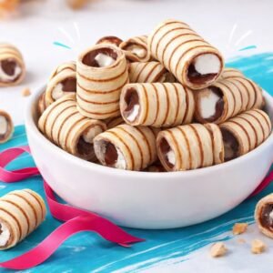 BISCOROLL CRUNCHY ICECREAM
بيسكورول آيس كريم مقرقش