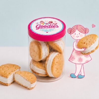 RINGO CRUNCHY ICECREAM
 آيسكريم رينغو مقرقش بنكهة الفانيلا