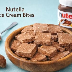 NUTELLA CHOCOLATE CRUNCHY ICECREAM
(آيسكريم النوتيلا مقرقش)