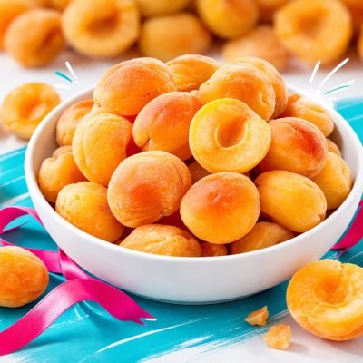 CRUNCHY APRICOT SNACK
مشمش مقرقش