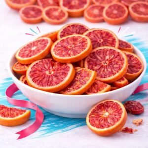 CRUNCHY BLOOD ORANGE SNACK
برتقال أحمر مقرقش