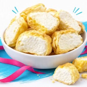 CREAM BREAD CRUNCHY ICECREAM
آيسكريم الإكلير بنكهة الفانيلا مقرقش