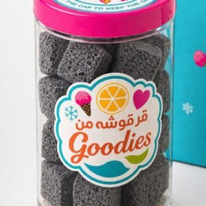 BLACK VANILLA ICECREAM
آيسكريم  بالفانيلا اسود مقرقش
