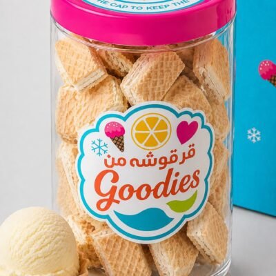 CRUNCHY VANILLIA WAFER ICECREAM
آيسكريم وايفر الفانيلا مقرقش