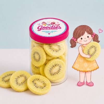 CRUNCHY YELLOW KIWI SNACK
كيوي أصفر مقرقش