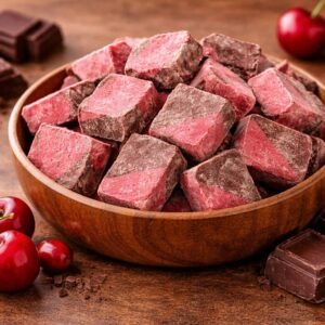 CHOCOLATE CHERRY
آيسكريم الشوكولاتة و الكرز مقرقش