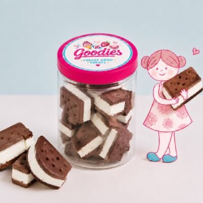 VANILLA CHOCOLATE SANDWICH
آيسكريم الفانيلا شوكولا مقرقش