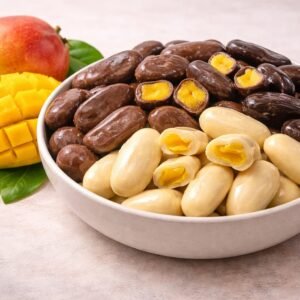 MANGO CHOCOLATEمانغو مغطاة بالشوكولا مقرقش