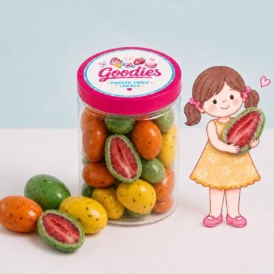 CRUNCHY STRAWBERRY CHOCOLATE
فراولة مغطاة بالشوكولا متعدد النكهات مقرقش