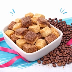 COFFE LATTE CUBES
مكعبات الكوفي لاتية اللذيذة مقرقش