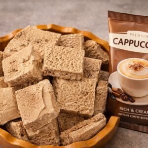 CAPPUCCINO ICECREAM
آيسكريم الكابتشينو مقرقش