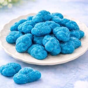 BLUEBERRY SOUR CLOUDS CANDYكاندي الغيوم بطعم البلوبيري الحامض مقرقش