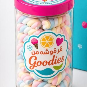 BIG SIZE MARSHMALLOW FRUITS FLAVOR
مارشمللو حبة كبيرة بطعم الفواكه مقرقش