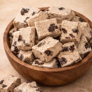 BROWNIES COFFEE ICECREAM
آيسكريم البراوني مع القهوة مقرقش