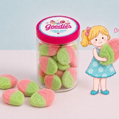 STRAWBERRY SOUR CANDY
كاندي الفراولة الحامض مقرقش