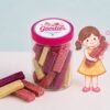 CRUNCHY FRUIT STICKS MIX
أصابع الفواكه اللذيذة مقرقش