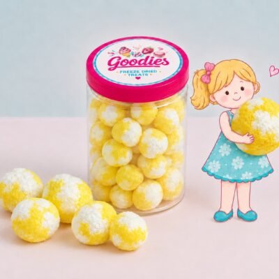 CRUNCHY SKITTLES LEMON BALLS 
سكتلز حامض مقرقش