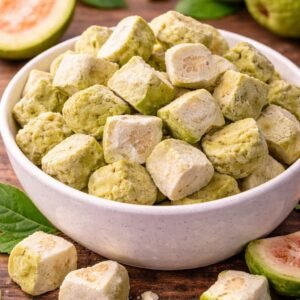 CRUNCHY GUAVA FRUITفاكهة الجوافة مقرقش