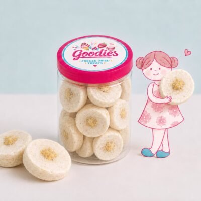 VANILLA LEMON ICY NO SUGAR ADDED
آيسكريم الفانيلا بروتين مع حبيبات الليمون بدون سكر