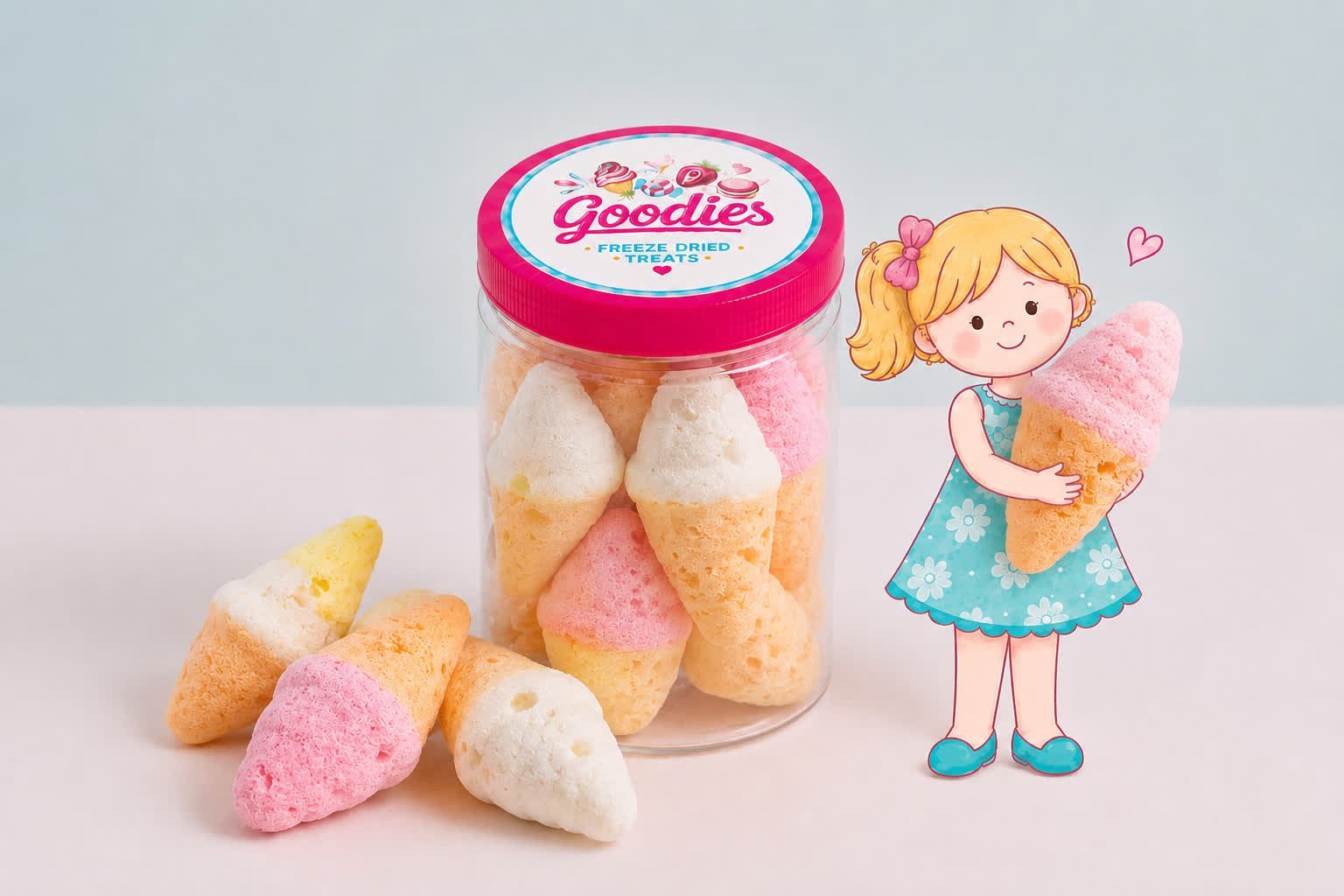 CRUNCHY MIX ICY CANDY
كاندي الايسكريم مشكل مقرقش