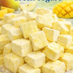 MANGO GREEK YOGURT 
يوغورت يوناني بنكهة المانغو مقرقش