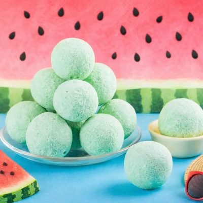WATERMELON CRUNCHY BALLS
كرات البطيخ مقرقش