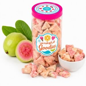CRUNCHY PINK GUAVA SNACK
جوافة وردي مقرقش