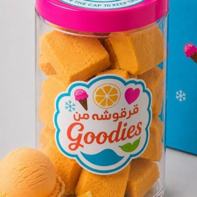 CRUNCHY ORANGE ICECREAM
آيسكريم البرتقال مقرقش